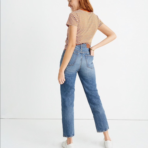 Madewell Denim - NWT Madewell classic straight jeans Peralta wash